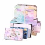 Embossed E-Flute Pink Kraft Corrugated Mailers Boxes In Bulk For Shoes clothing