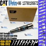 Excavator Engine parts diesel fuel injector 456-3579 198-7912 456-3544 460-8213
