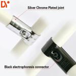 PE Coated Colorful Lean Pipe Ivory 28mm Lean Tube