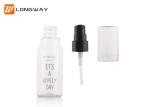 Eco Friendly Transparent Toiletry Bottle Set , Airplane Travel Bottles Nine