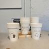 Buy cheap Customized disposable paper cup eco-friendly biodegradable non plastic coated from wholesalers