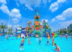 Wholesale Anti - UV Amusement Park 30m3/H Aquatic Playground Equipment from china suppliers