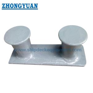 Wholesale ASTM A27-70-36 Cast Steel 8&quot; 10&quot; Double Bitt Without Horns Ship Mooring Equipment from china suppliers