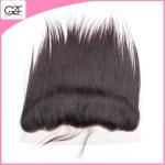 100% Virgin Human Hair Frontal Lace Closure with Baby Hair 13x4 Peruvian Virgin