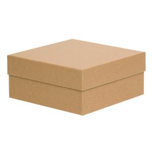 Wholesale custom kraft lid and base set up box luxury kraft packaging shoe box rigid kraft box from china suppliers