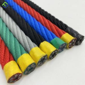 Wholesale Outdoor Commercial Children 16mm 6 Strands PP Combination Rope For Playground Net from china suppliers