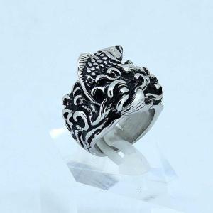 Wholesale FAshion 316L Stainless Steel Ring With Enamel LRX263 from china suppliers