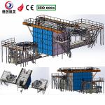 Automatic Shuttle Rotomolding Machine In Manufacturing Plant With Advisory