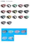 Nearsighted Single Lens Scuba Diving Mask Goggles For Glasses