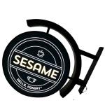 Made in China XinZhongRun supplier customized restaurant cafe LED lighting signs