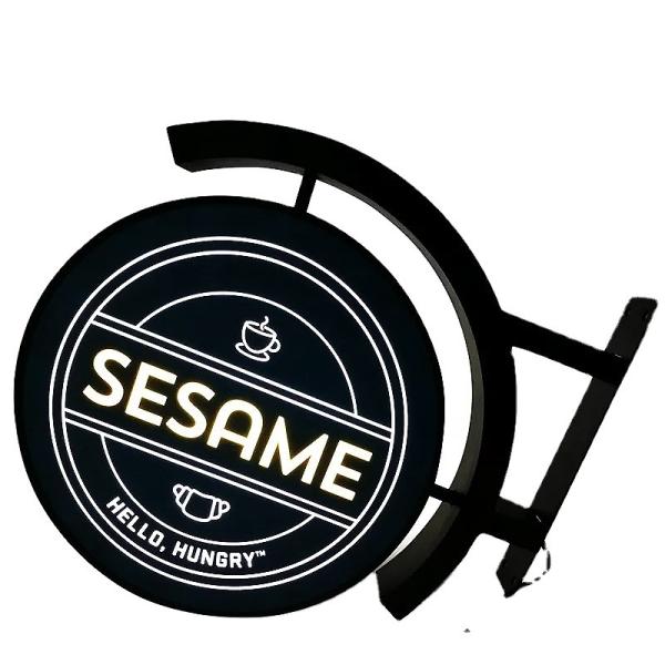 Made in China XinZhongRun supplier customized restaurant cafe LED lighting signs