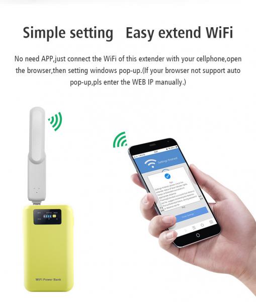 Mini Long Range Wifi Extender 802.11n Cell Phone Wifi Signal Booster