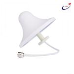 2.4g Indoor signal amplifier N Male Female White ABS Omni Wifi Ceiling Mount