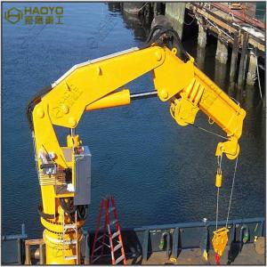 Wholesale Knuckle Boom Provision Deck Crane for sale Marine Ship Deck Crane from china suppliers