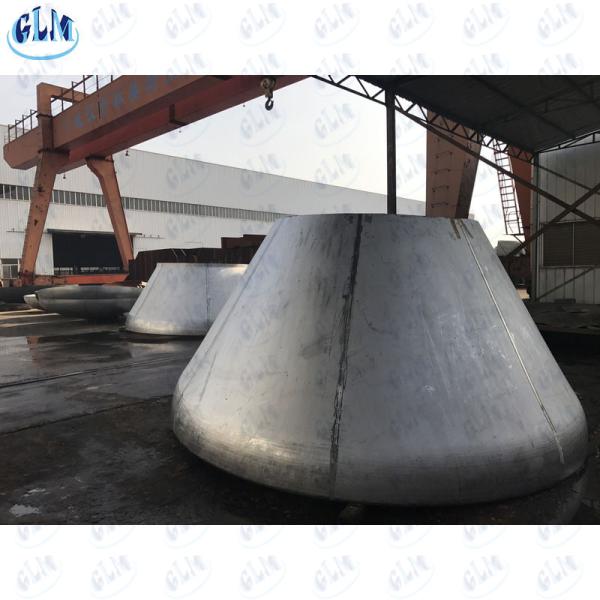 PED Conical Tank Heads Stainless Steel 304 Pressure Vessel End Caps Bottom Cover
