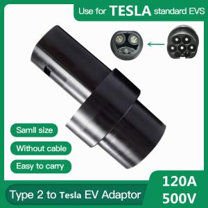 Wholesale 22KW Adaptor Type2 To Tesla EV Charging Adapter Convertor DC 500V from china suppliers