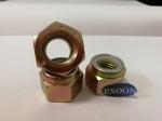 M24-3.0 DIN 982 Class 8 Yellow Zinc Finish Steel Nylon Insert Lock Nut