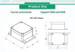 UBIS-63Y RS485 UNIVO Analog/Digital Inclinometer for Dual Axis Inclination
