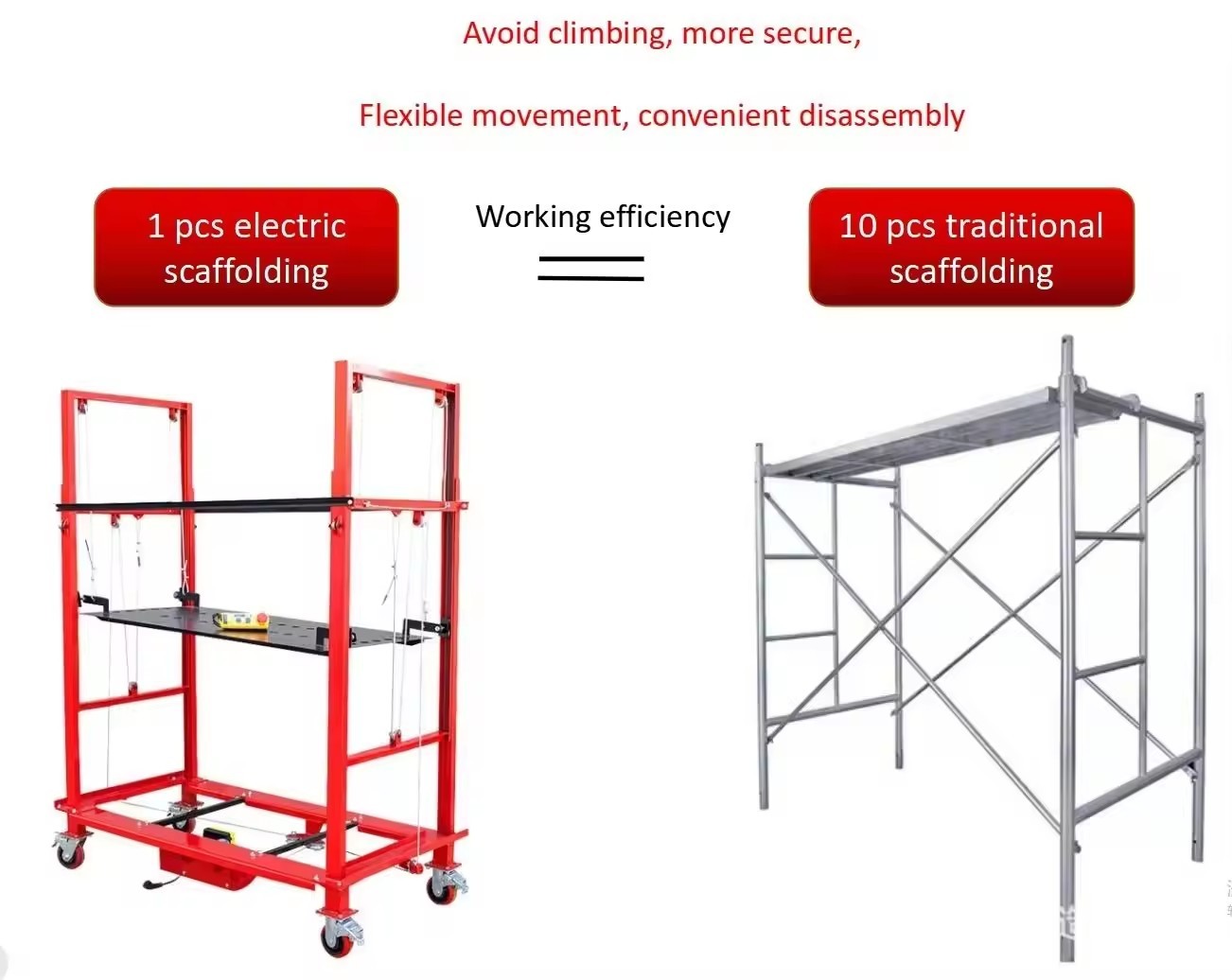 500kg 3m mobile mini cargo lift elevator warehouse home portable steel lift aerial work platform goods and man