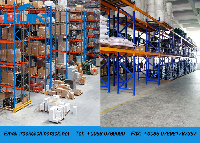 Anti Corrosion Heavy Duty Garage Racking , Q235B Cold Steel Steel Racking System