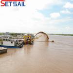 Shijiazhuang River Sand Pump 12 Inch Cutter Suction Mud Dredger 1450mm Cutter