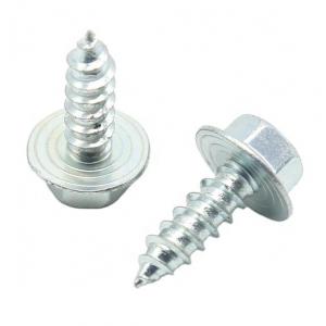 Wholesale Galvanised External Hexagon Flange Self Drilling Metal Screw With EPDM Washers from china suppliers