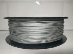 Silver Metal PLA 3D Printer Filament , Pla Plastic Filament 2.2 LBS ( 1.0KG )