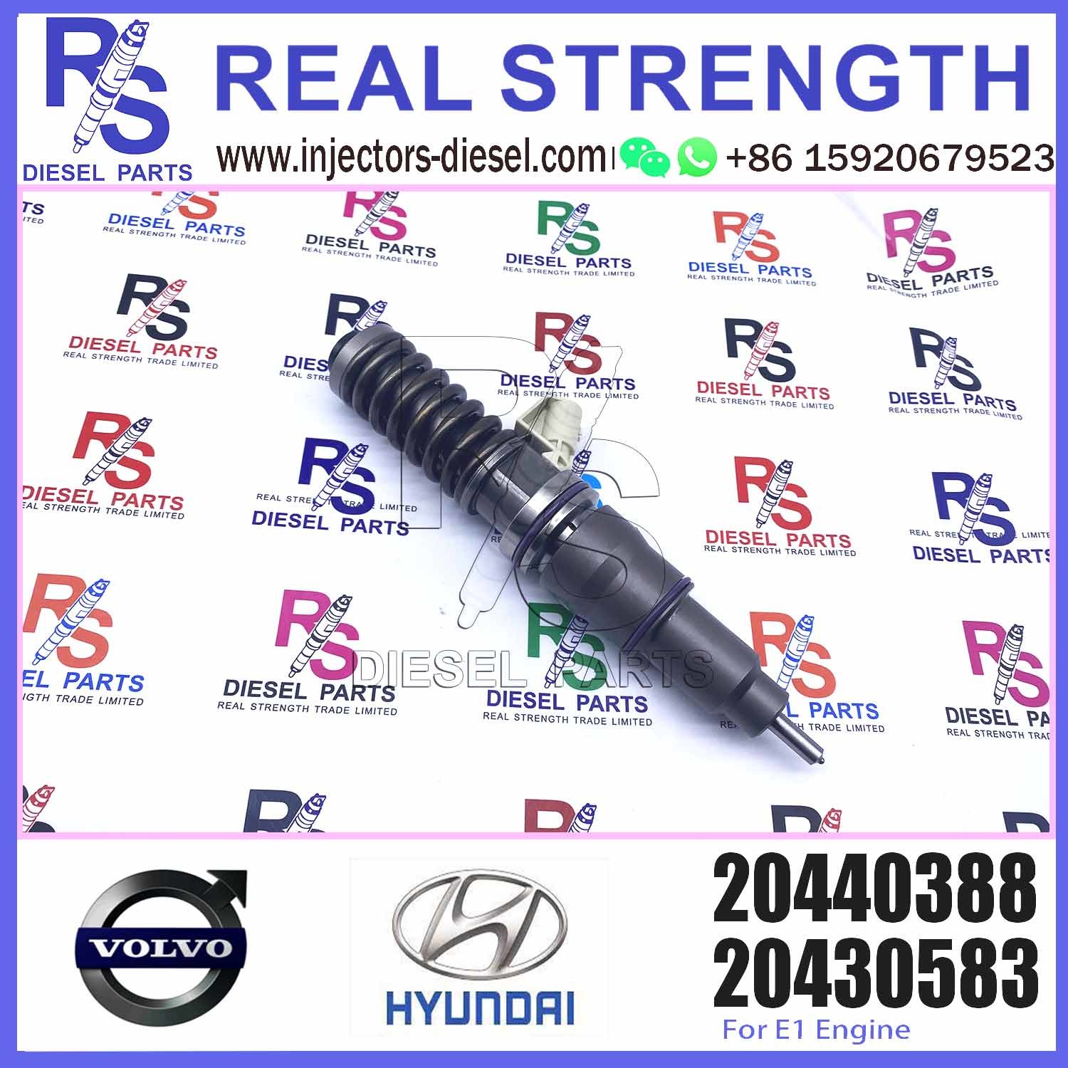 High Performance Diesel Engine Parts 20440388 Electronic Unit Common Rail Fuel Injector BEBE4C01101 For Diesel Engine