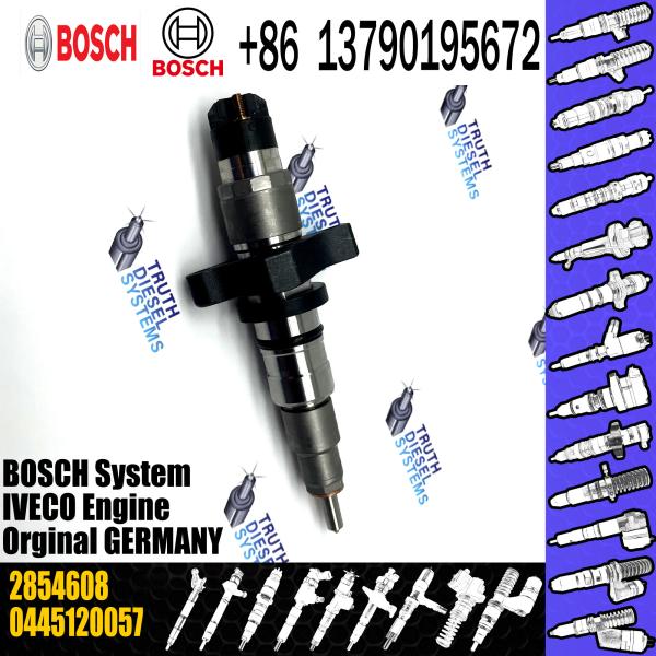 0445120057 2854608 504091505 Common Rail Diesel Fuel Injector for R210LC-7 R250