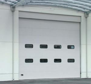 Wholesale Commercial Vertical Lifting Insulated Sectional Doors 40/50mm Polyurethane Foam from china suppliers