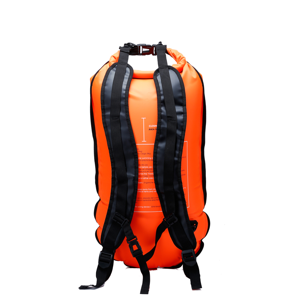 Open Water Waterproof Swim Buoy Dry Bag Backpack For Triathlon