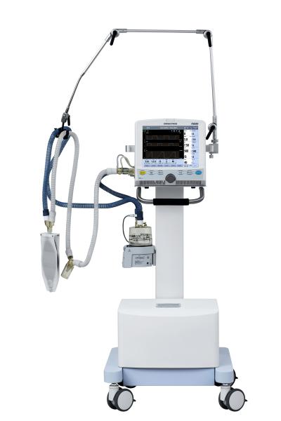 100 Alarms Portable Icu Ventilator , Pneumatically Intensive Care Breathing