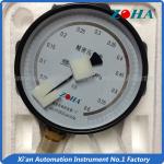Aluminum Case Dial Air Pressure Gauge , Flanged Vacuum Pressure Gauge