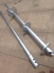Durable Helical Pile Foundations / Helical Anchors For Support Existing