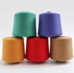 Black Red Yellow Green Dark Blue Colors 20s/2, 40/2 100% Polyester Ring Spun