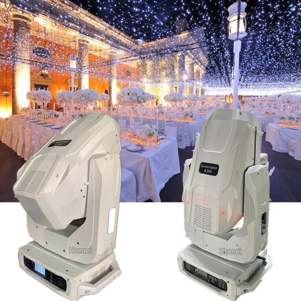 Dreamy White 380W RGB 3in1 Moving Head Beam for Disco Lighting Church Bar Hall