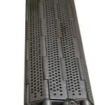 Stainless Steel Perforated 2mm Plate Link Conveyor Belt