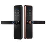 Wifi Bedroom Door Lock Fingerprint Easy Install