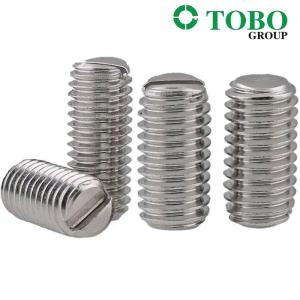 Wholesale TOBO 304 316 stainless headless screw slotted head screw DIN551 from china suppliers