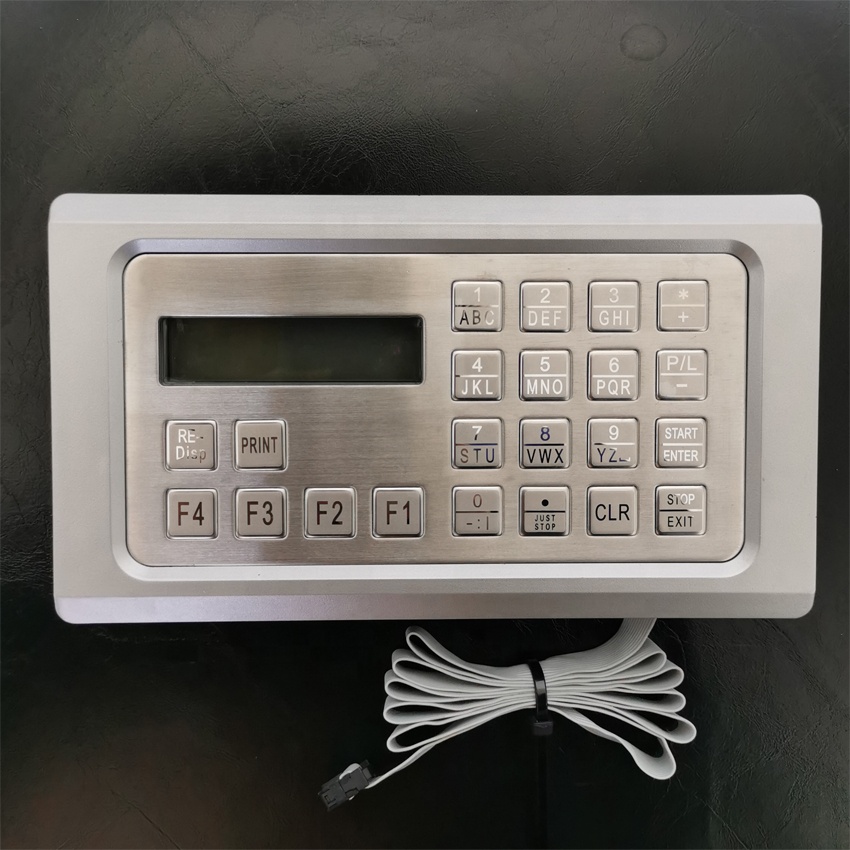 ISO90001 Metal Button Keyboard For Fuel Dispenser In Gas Station