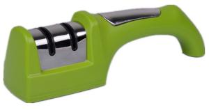 Wholesale Portable Stainless Steel Handle Knife Sharpener With Diamond , Ceramic Wheel from china suppliers