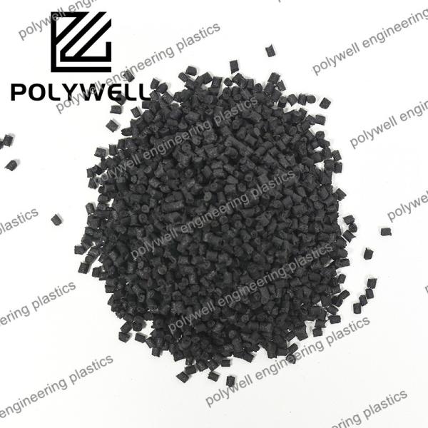 Engineering Virgin PA Plastic Polyamide Nylon 66 Black Color Granules PA
