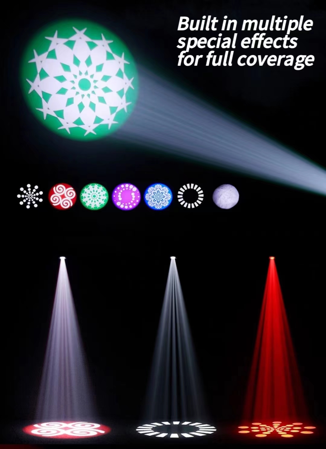 LED 180W DMX512 LED Beam Moving Head Spot Light for DJ Wedding Stage in High Demand
