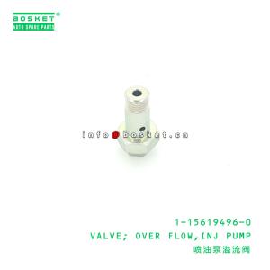 Wholesale 1-15619496-0 Injection Pump Over Flow Valve 1156194960 for ISUZU VC46 6WF1 from china suppliers
