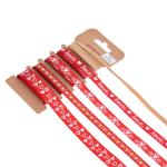 4mm 10mm 15mm Printed Polyester Ribbon Custom Printed Ribbon With Logo