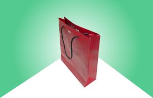 Wholesale Strong Bottom Paper Shopping Bags With Handles Customized Logo from china suppliers