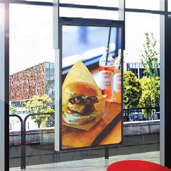 Double Sided Digital Display Indoor 65 Inch Digital Signage For Restaurants