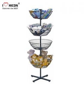 China Toy Store Display Gift Display Ideas Lol Doll Display Stand With Metal Wire Baskets on sale