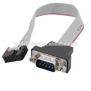 Wholesale Flexible DB 9 10 Pin IDC Ribbon Cable Copper Conductor Optional Shield from china suppliers