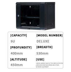 Wholesale Floor Mounted Data Rack Cabinet With Ventilation Holes 6U 9U 12U from china suppliers